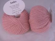 1 ball alpaca merino  Andes pink 49