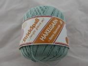 100 gr crochet cotton Häkelgarn almond green 18