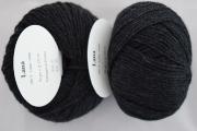 1 Ball Pure wool black 4 Textiles de la marque