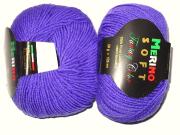 1 Ball Merino Soft  purple 332 Rial Filati