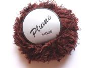 1 ball fur Plume chocolate 110 Lammy Yarns