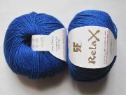 100 gr   wool  Relax royal blue 3 Rial Filati