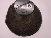 100 gr Pure Wool brown 792 Superwash 5 Lammy Yarns