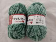 1 ball Vellutino almond green 8BB381 Filati Tre Sfere