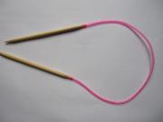 needle  bamboo circular N° 5,5( US size:9) 60 cm
