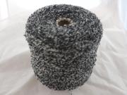 1 Cone 490 gr 90 wool loop gray black