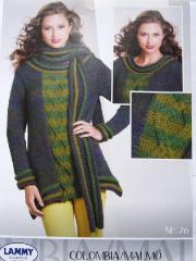 pattern sweater + scarf