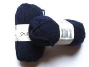 1 pelote pure wool Navy 890 Wolltraum