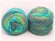 200 gr ball  wool green turquoise