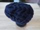 1 cap to knit pure wool irish stitch navy