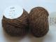 1 ball pure alpaca mottled  brown Andes