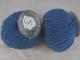 1 Ball Pure wool blue 214 Textiles de la marque