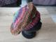 1 Hand-knitted woman beret pure wool color choice Couleur : Magic Wool 41088-3