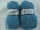 1 cap to knit pure wool irish stitch Canada 12 colors Couleur : Canada celadon blue 457