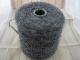 1 cone 400 gr wool and mohair dark gris