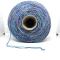 1 Cone 670 gr wool multico turquoise blue