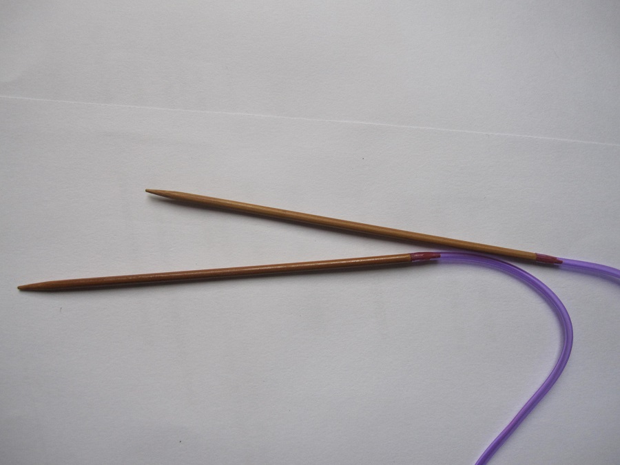 aiguille circulaire en bambou N° 3 (taille US : )120 cm