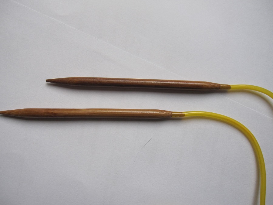 aiguille circulaire en bambou N° 7(taille US :-)120 cm