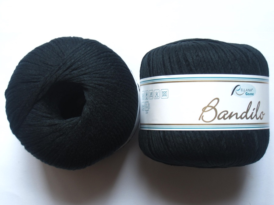 1 ball lace Bandilo black 02 Rellana