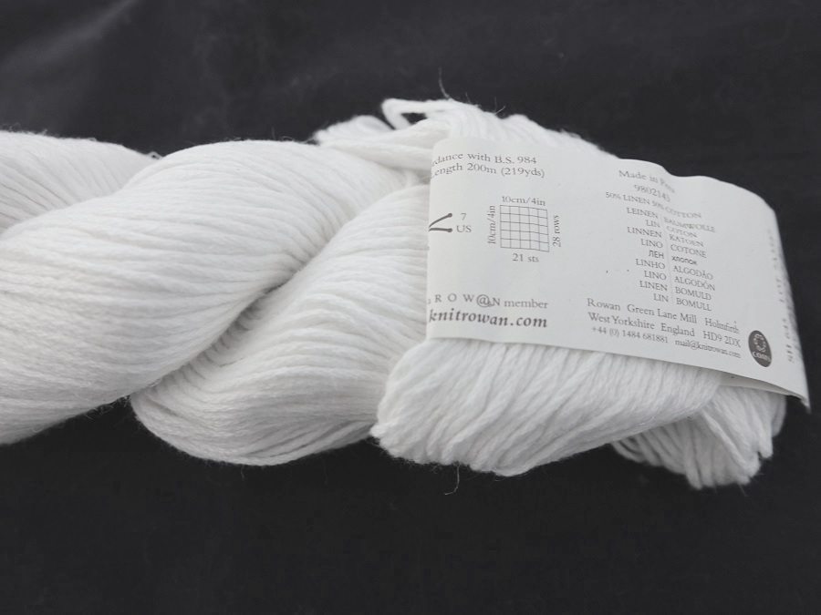 100 gr Créative Linen white 645 Rowan