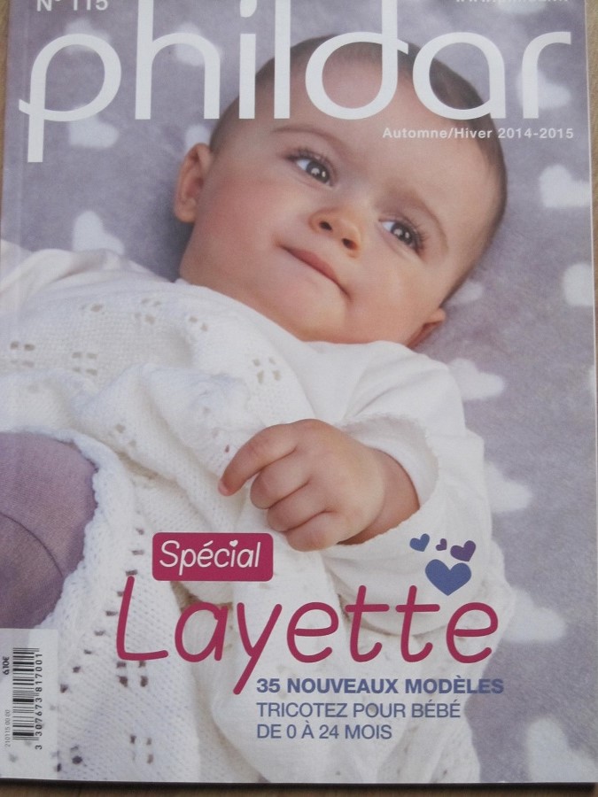 catalogue layette phildar 2014