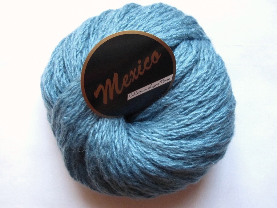 100 gr Mexico blue 457 Lammy yarns
