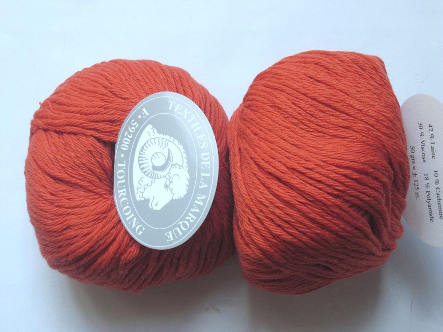 1 Ball, Chic orange 211 textile de la marque