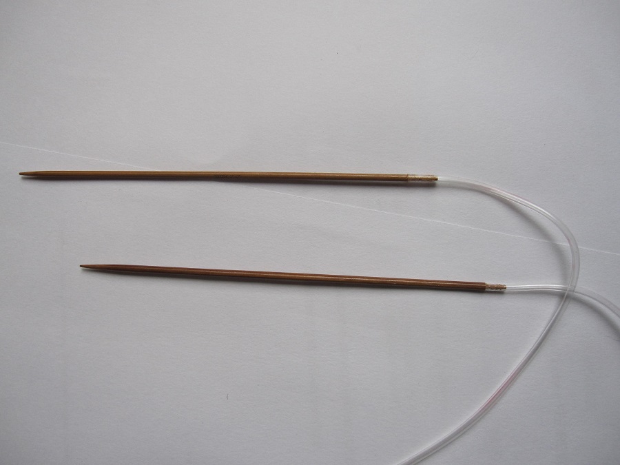 aiguille circulaire en bambou N° 2,25(taille US :1)120 cm