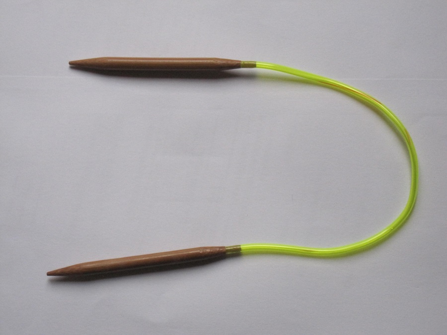 aiguille circulaire en bambou N° 7 (taille US :- )40 cm