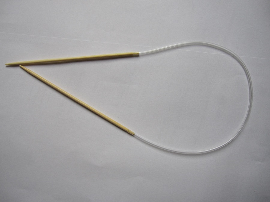 aiguille circulaire en bambou N° 3,25 (taille US :-3 )60 cm