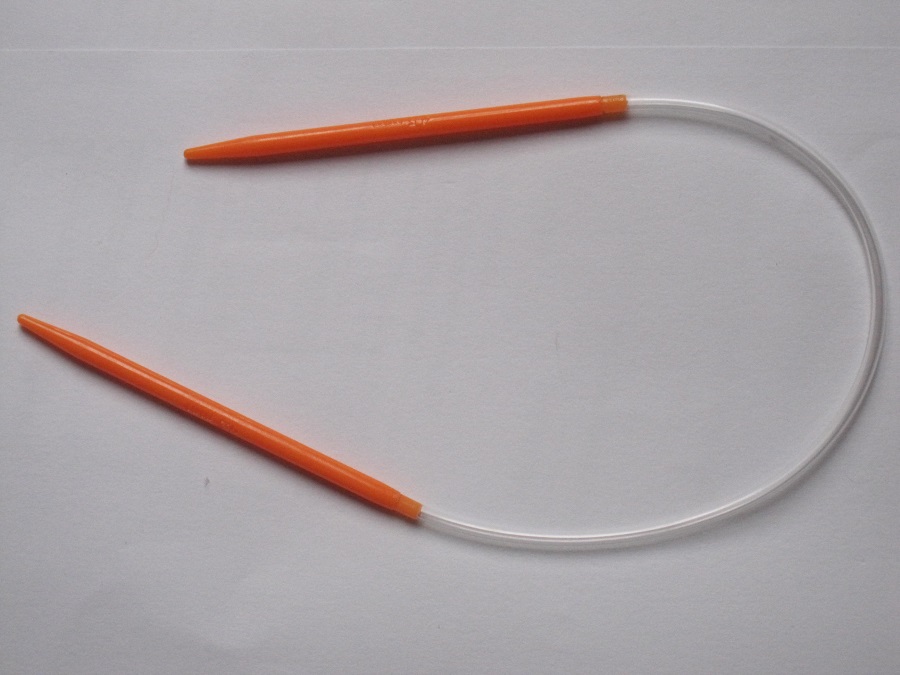 aiguille circulaire en plastique N° 4,5 (taille US :7)40 cm
