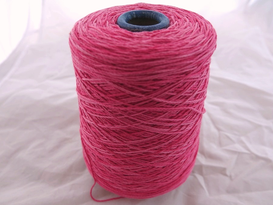1 cone 410 gr pure cotton fuchsia pink shades