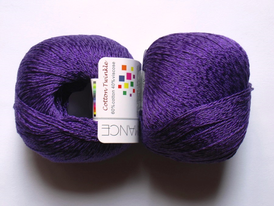 1 ball Cotton Twinkle purple 57  Performance