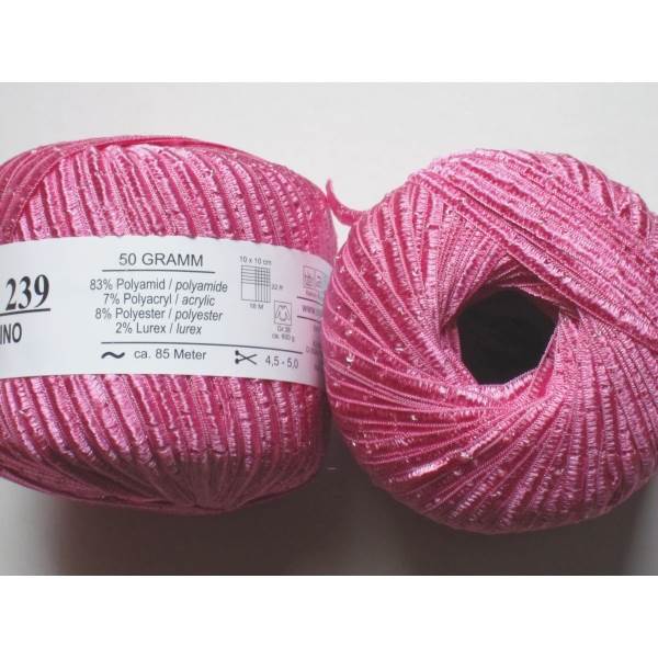 1 ball Cedro Fino Linie 239 pink 07