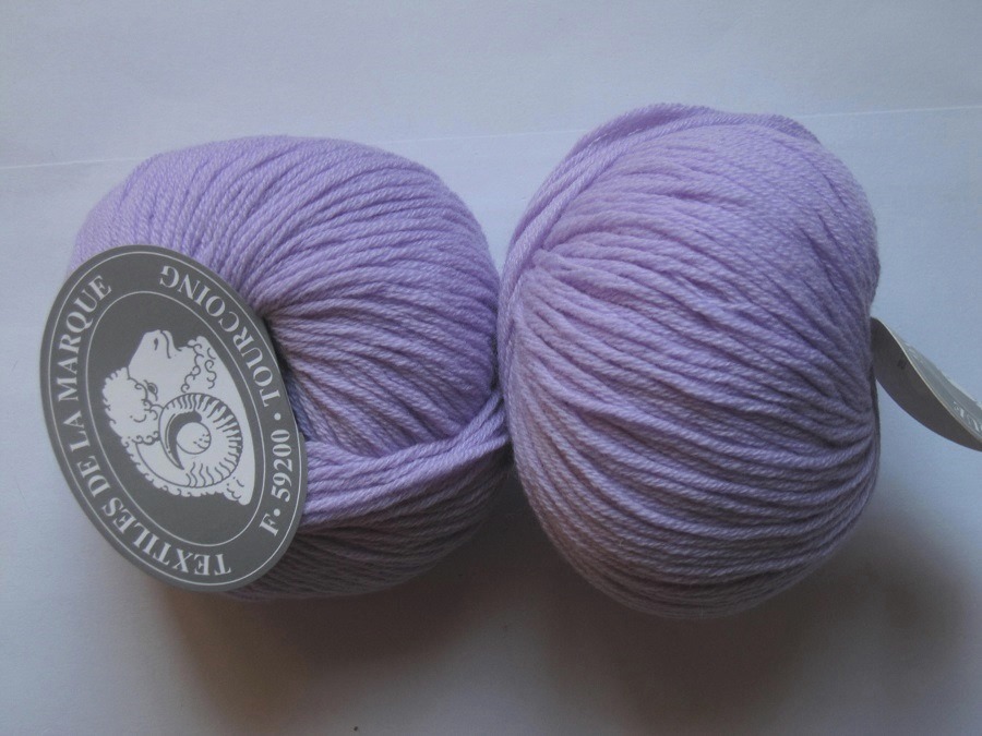 1 ball 70 wool 30 cashmere purple