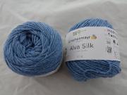 1 pelote laine soie Alva Silk jean 51 Schachenmayr