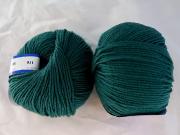 1 Pelote mérinos Bimbo Wool vert impérial 116