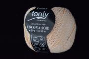 1 pelote Cocon & soie saumon 526 Fonty