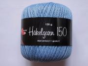 150 gr coton à crocheter Häkelgarn 835 bleu