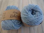 100 gr laine recyclée Reborn bleu tweed 11 Rellana