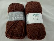 1 pelote laine Stella marron 14 Gruendl wolle