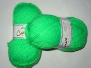 1 pelote Caprice vert fluo 131 Rellana  acrylique