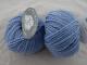 1 pelote pure laine RWS authentique bleu 17