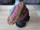 1 Béret femme tricoté main pure laine coloris au choix Couleur : Magic Wool 41088-3