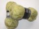 1 ball with wool and mohair green