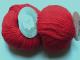 1 ball  baby alpaca red Textiles de la marque