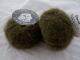 1 ball Flocon khaki green 465 textiles de la marque