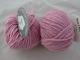 1 pelote grosse laine pure laine N° 8 rose  149