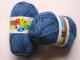 1 pelote laine 70 Soft Wool bleu jean 247 Rial Filati