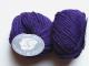 1 pelote  pure  laine N° 8 violet 06 lot 7
